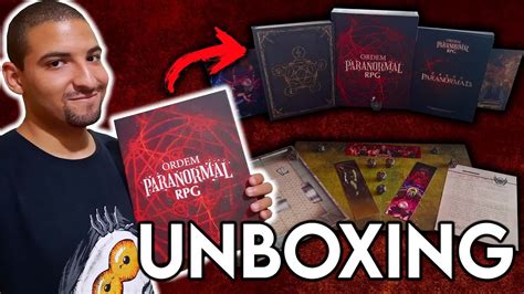 Ordem Paranormal Rpg Vers O De Luxo Unboxing Youtube