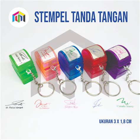 Jual Stempel Tanda Tangan X Cm Shopee Indonesia