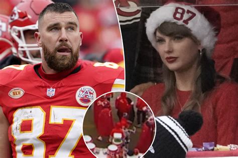 Travis Kelce slams helmet on Chiefs sideline as Taylor Swift looks on