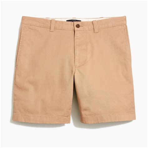 J Crew Cotton Reade Flex Khaki Short In British Khaki Natural For