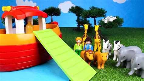 Playmobil 123 Animals Ark Playset Build And Play Fun Toys For Kids