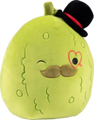 Squishmallows Charles The Pickle Plush W Heart Officially Licensed