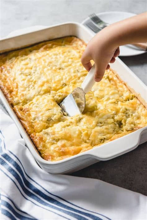 Green Chili Egg Bake Casserole House Of Nash Eats