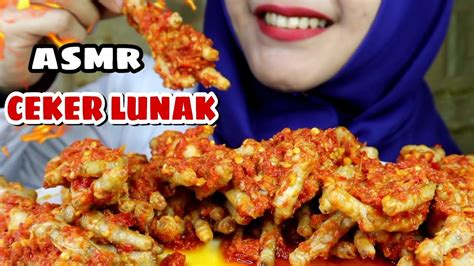 Asmr Mukbang Ceker Lunak Pedas Sadisss Asmr Mukbang Indonesia Youtube