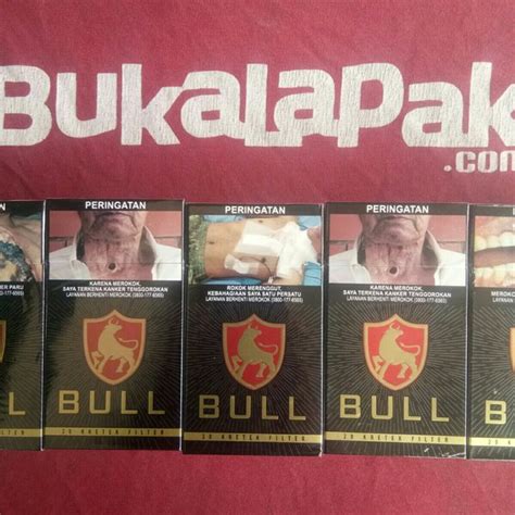 Jual Rokok BULL Filter 20 Batang 1 Slof Isi 10 Bungkus Di Lapak Sahuri