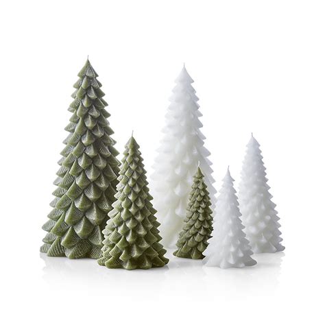 White Christmas Tree Candles