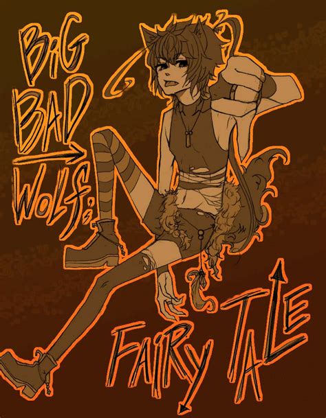 Big Bad Wolf Fairy Tale By Kurolaurant On Deviantart