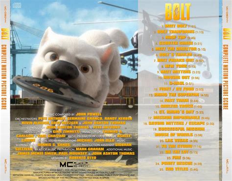 Bolt (2008) Complete Score (Back) by kidsfan on DeviantArt