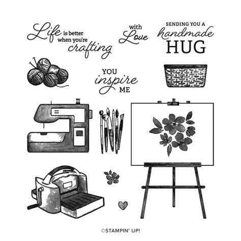 Set De Tampons Crafting With You De Stampin Up