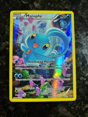 Carta Pok Mon M Tico Manaphy Full Art Xy Em Portugu S