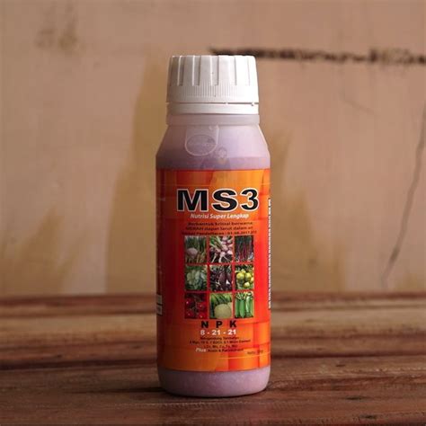 Jual MS 3 Pupuk NPK 8 21 21 Lengkap Makro Mikro Di Lapak Lapak Mbah