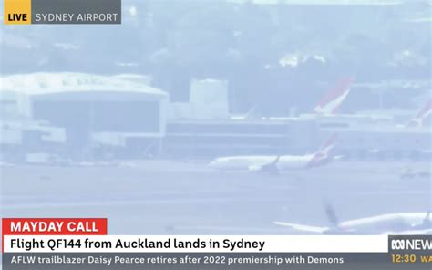 Qantas Flight From Auckland Issues Mayday Call Rnz News