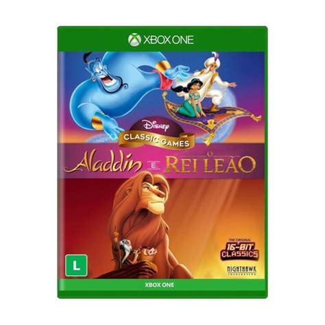 Jogo Disney Aladdin E O Rei Leo Xbox One Kabum