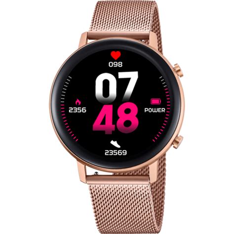 Smartwatch Lotus Correa De Acero Inoxidable L Bluetooth Mujer