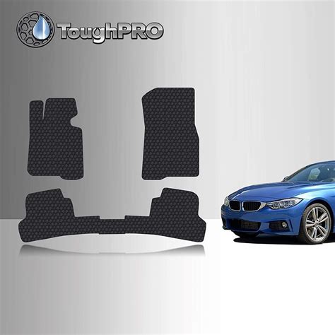 Toughpro Floor Mat Accessories Set Front Row 2nd Row Compatible With Bmw 4 Series Rwd2wd