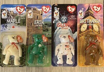 Ty Beanie Babies Mcdonalds International Bears Set Of Ebay