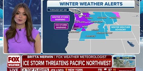 Crippling Ice Storm Threatens Pacific Northwest Latest Weather Clips