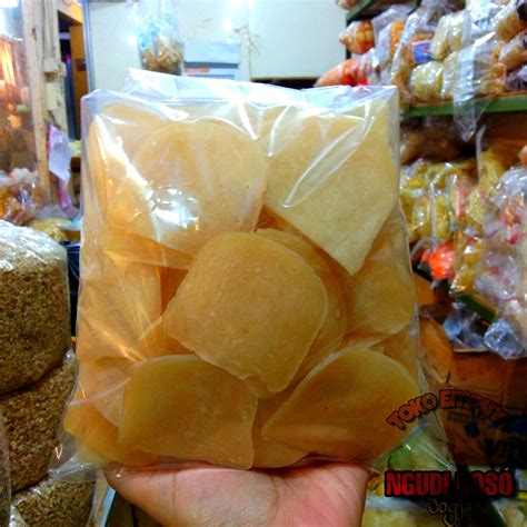 Gram Krupuk Udang Raja Ukuran Besar Lazada Indonesia