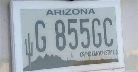 ADOT testing digital license plates