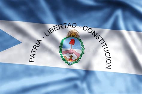 El Agitar De Corrientes Y Ejemplo Coloridos De La Bandera Del Primer