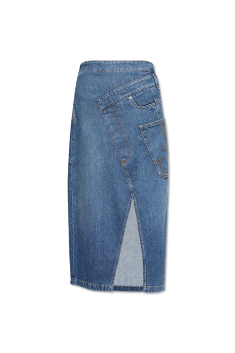 Jw Anderson Denim Skirt Womens Clothing Vitkac