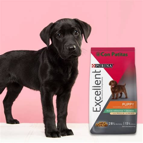 Excellent Purina Cachorros Razas Medianas Y Grandes Con Patitas