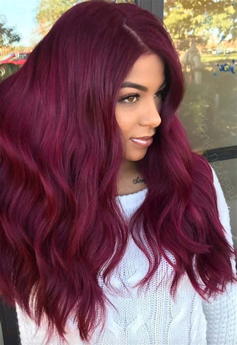 How To Dye Hair Burgundy At Home Glowsly