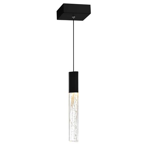 Greta Integrated Led Black Mini Pendant Cwi Lighting