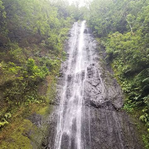 Hiking to Breathtaking Waterfalls in Tahiti