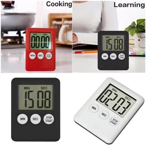 Large Digital LCD Kitchen Cooking Timer Count Down Grandado