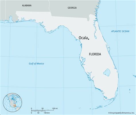 Ocala | Florida, Map, History, & Population | Britannica