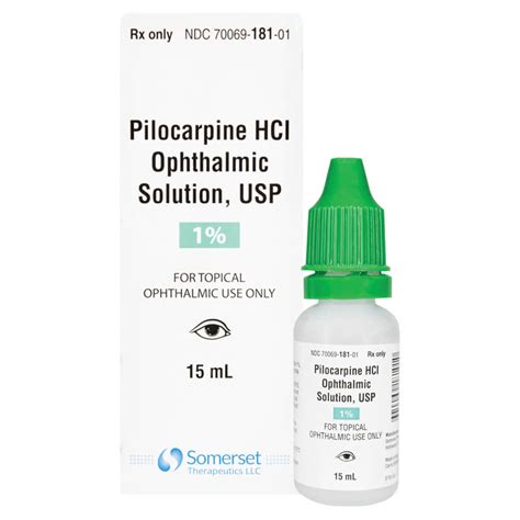 Somerset Pilocarpine Hydrochloride Ophthalmic Solution Ml