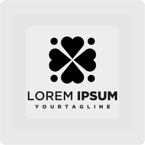 Premium Vector Love Logo Design Template Vector Image