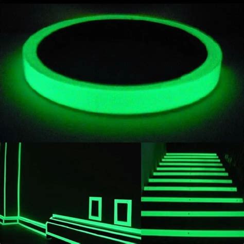 YIKAA Lakban Glow In The Dark Luminous Adhesive Tape 10M 1 5cm A0015