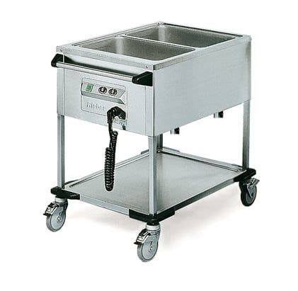 Rieber Bain Marie Wagen 2x GN1 1 Online Shop GASTRO HERO