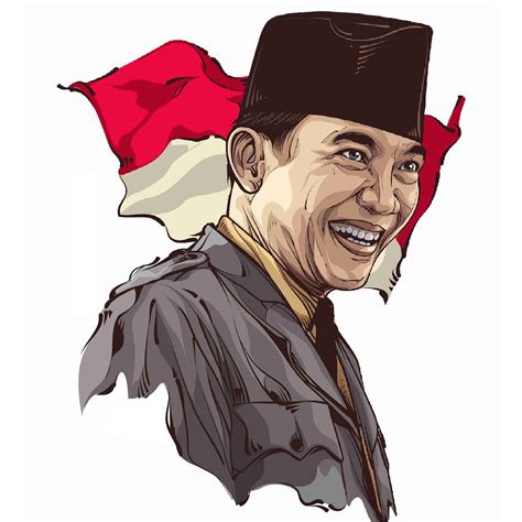 Gambar Siluet Bung Karno Terbaru