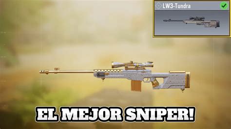 Probamos El Nuevo Sniper Meta Lw Tundra L Codm Rank Youtube