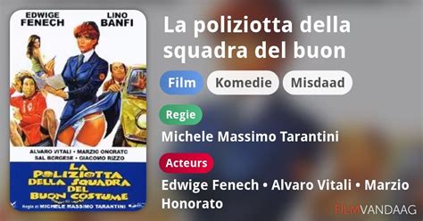 La Poliziotta Della Squadra Del Buon Costume Film Filmvandaag Nl