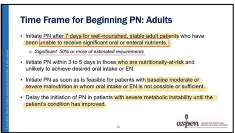 PHRX 504 Parenteral Enteral Nutrition Flashcards Quizlet