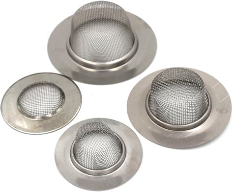 Haotrend Stainless Steel Sink Strainers Drains Size For Kitchen