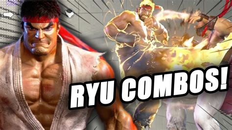 Ryu Combos Are Insane In Street Fighter 6 Demo Youtube