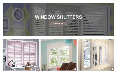 Waterproof PVC Plantation Shutter Window Largest OEM Shutter Factory