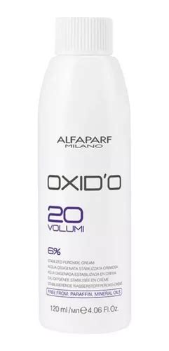 Peróxido de hidrógeno Alfaparf Oxid o al 6 20 volúmenes 120 ml