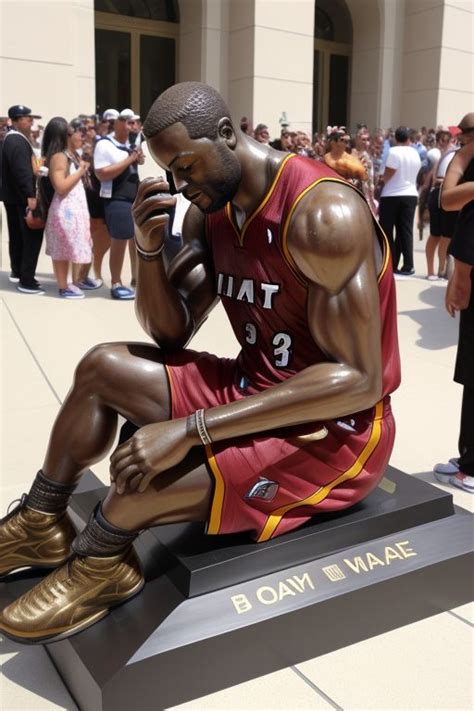 Charania Dwyane Wades Statue Has Finally Been Unveiled Capturing