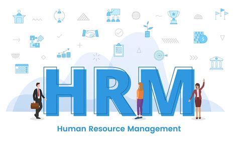 Conceito De Gerenciamento De Recursos Humanos Hrm Grandes Palavras