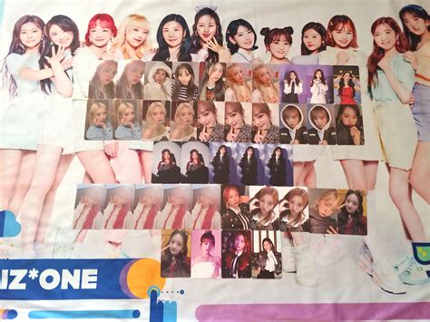 Wtt Wts Iz One One Reeler Photocards And Inserts Izone Eunbi Sakura