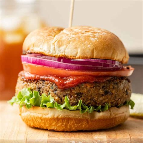 Sweet Potato Black Bean Burgers Connoisseurus Veg