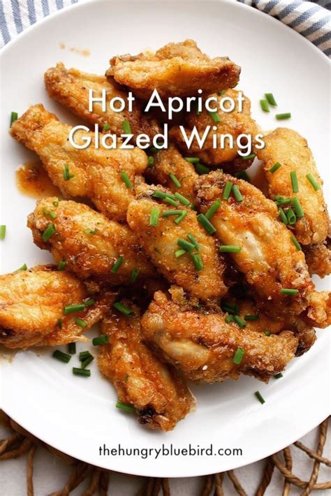 Hot Apricot Glazed Wings Recipe Recipe Wing Recipes Chicken Wing