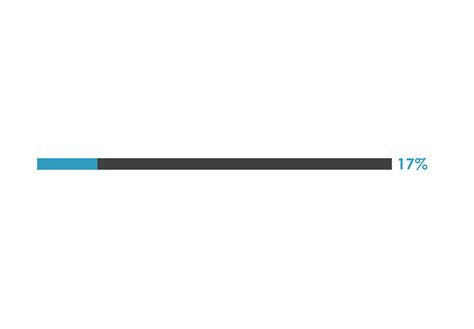 Percent Loading Icon Progress Bar Vector Illustration