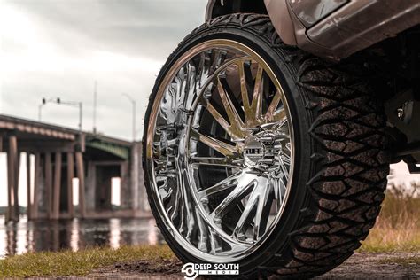 Chevy Silverado Wheels Tuff T2a 26x14 26 Inch Chrome Rims 044 A Photo